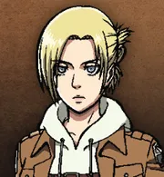 Annie Leonhart in the official Season 2 character portrait